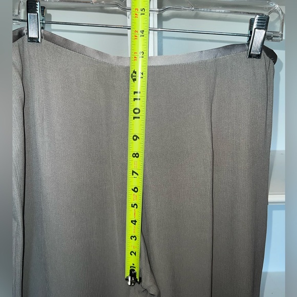 GIORGIO ARMANI Grey Silk Viscose Pant - L - 46IT - Picture 9 of 12